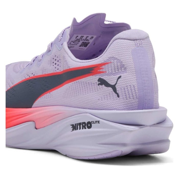 Puma Deviate Nitro Elite 4 - Mens Running Shoes - Light Lavender/Ultra Red/Inky Depths - image 5