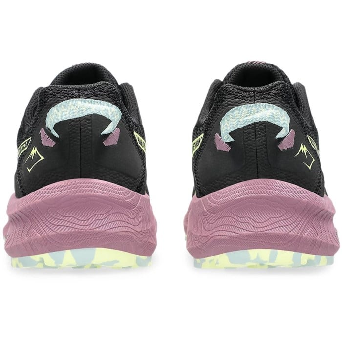 Asics Trabuco Terra 2 - Womens Trail Running Shoes - Black/Huddle Yellow