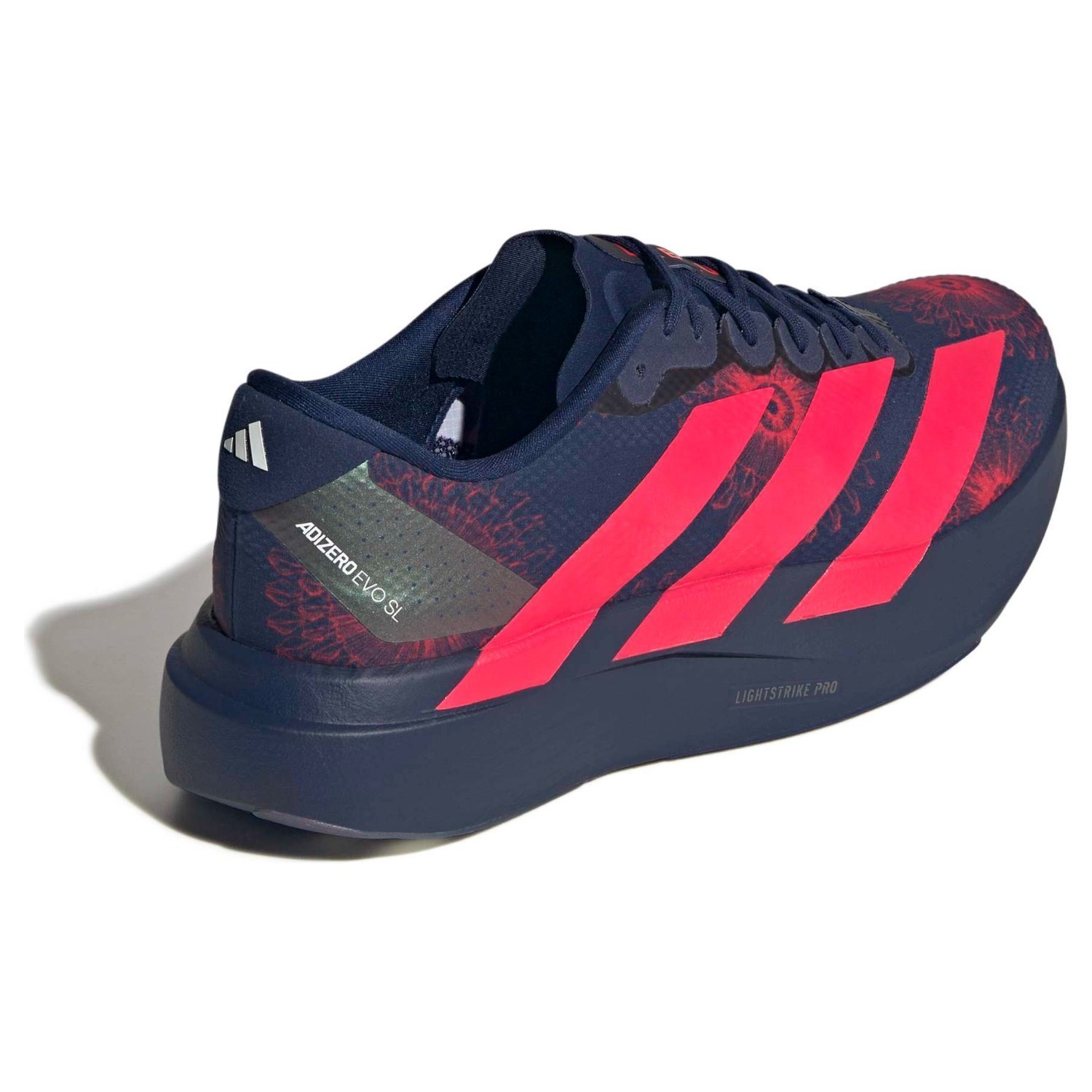 adidas Adizero Evo SL x LABRUM Woven - Mens Running Shoes - Dark Blue/Lucid Red/Muted Purple