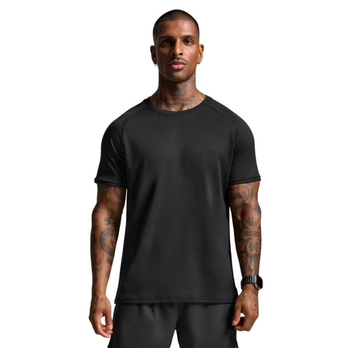 2XU Mens Aero Mesh T-Shirt - Black/Silver Reflective
