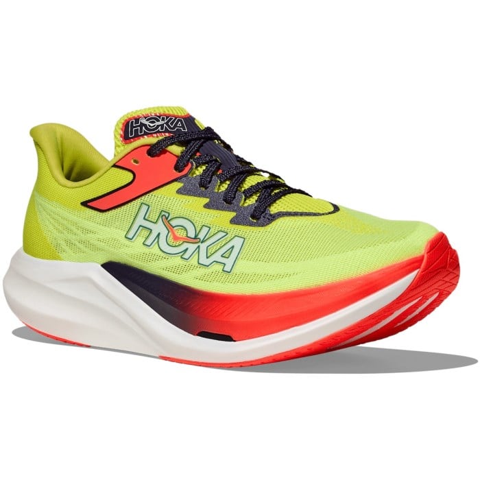 Hoka Rocket X 3 - Unisex Racing Shoes - Neon Yuzu/Squid Ink