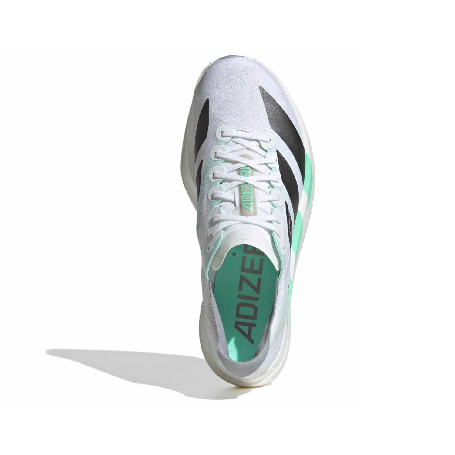 adidas Adizero Adios Pro 4 - Womens Racing Shoes - Cloud White/Iron Metallic/Pulse Mint - image 3