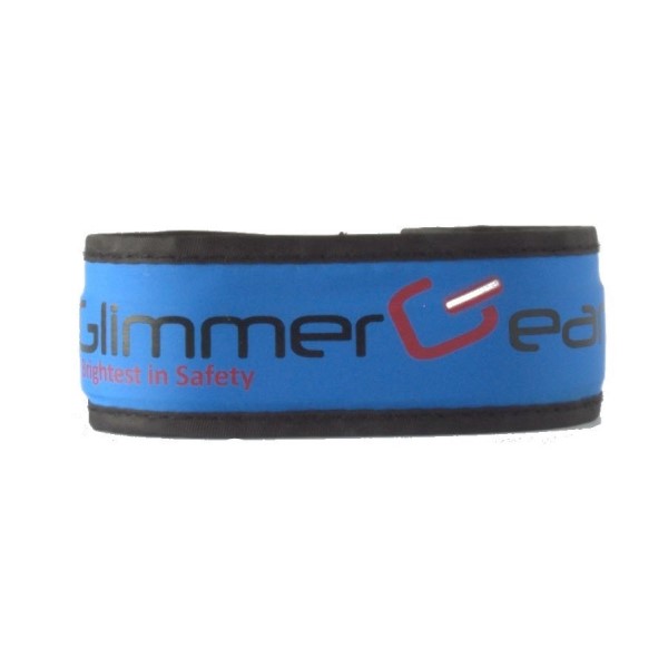Glimmer Gear LED High Visibility Slap Band - Blue