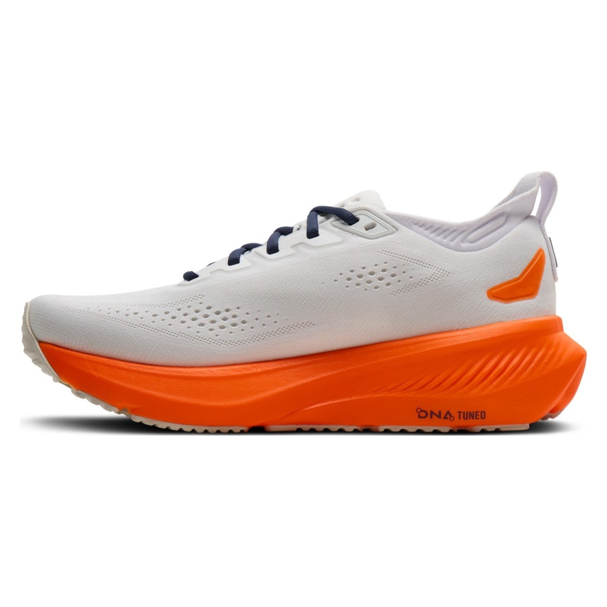 Brooks Glycerin 23 - Mens Running Shoes - White/Navy/Orange - image 2