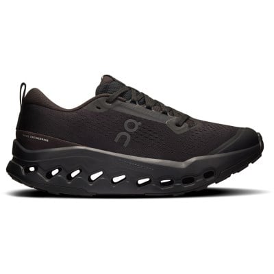 On Cloudsurfer Trail 2 - Womens Trail Running Shoes - Black/Black