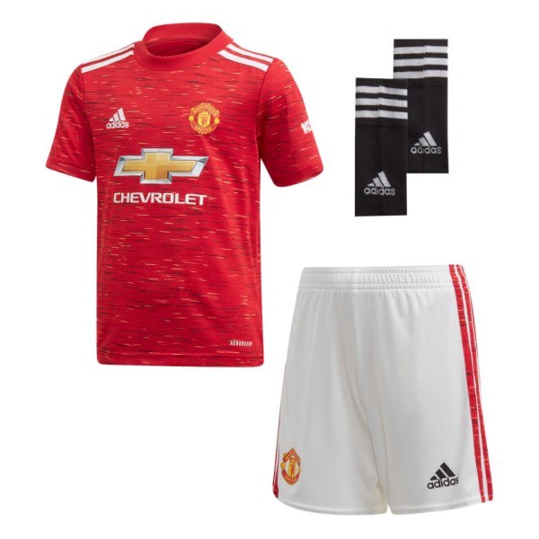 adidas Manchester United 2020/21 Home Youth Toddler Kit - Real Red