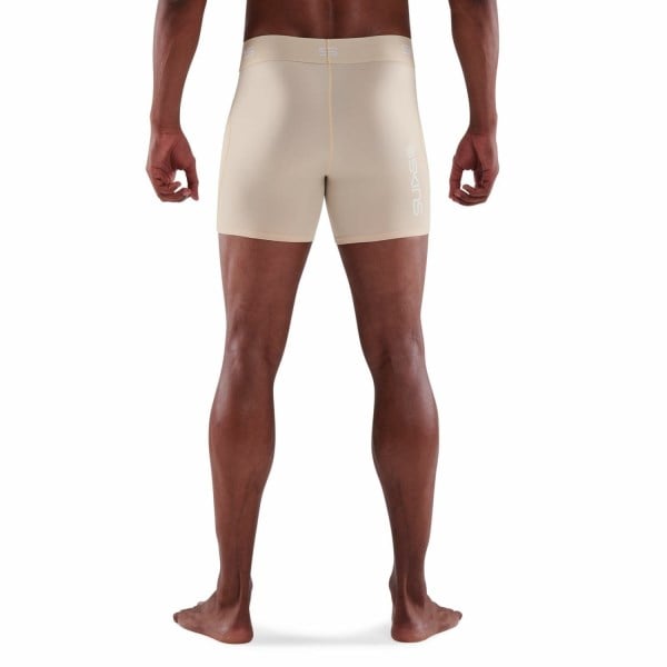 Skins Series-1 Mens Compression Shorts - Beige
