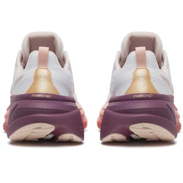 Saucony Hurricane 25 - Womens Running Shoes - White/Cameo