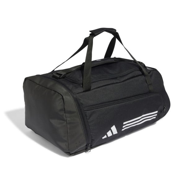Adidas Essentials 3 Stripes Duffel Bag - Medium - Black/White
