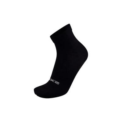 2XU Performance Crew Grip Socks - Black/White
