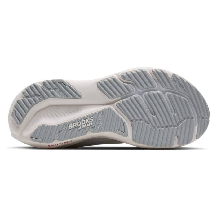 Brooks Glycerin 23 - Womens Running Shoes - White/Harbor Mist/Metal - image 4