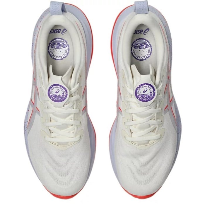 Asics Gel Cumulus 27 Tokyo - Mens Running Shoes - Cream/Edo Purple