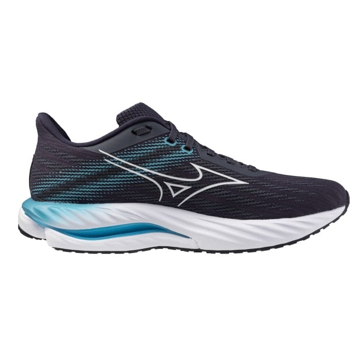 Mizuno Wave Inspire 21 - Mens Running Shoes - Odyssey Grey/White/Capri Breeze