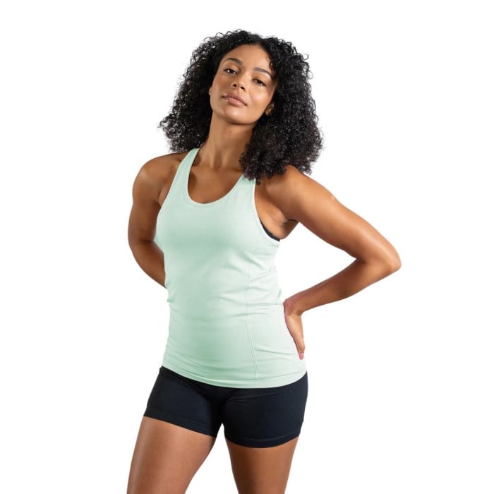 No Timid Souls GLIDE360 Womens Racerback Tank - Cool Mint