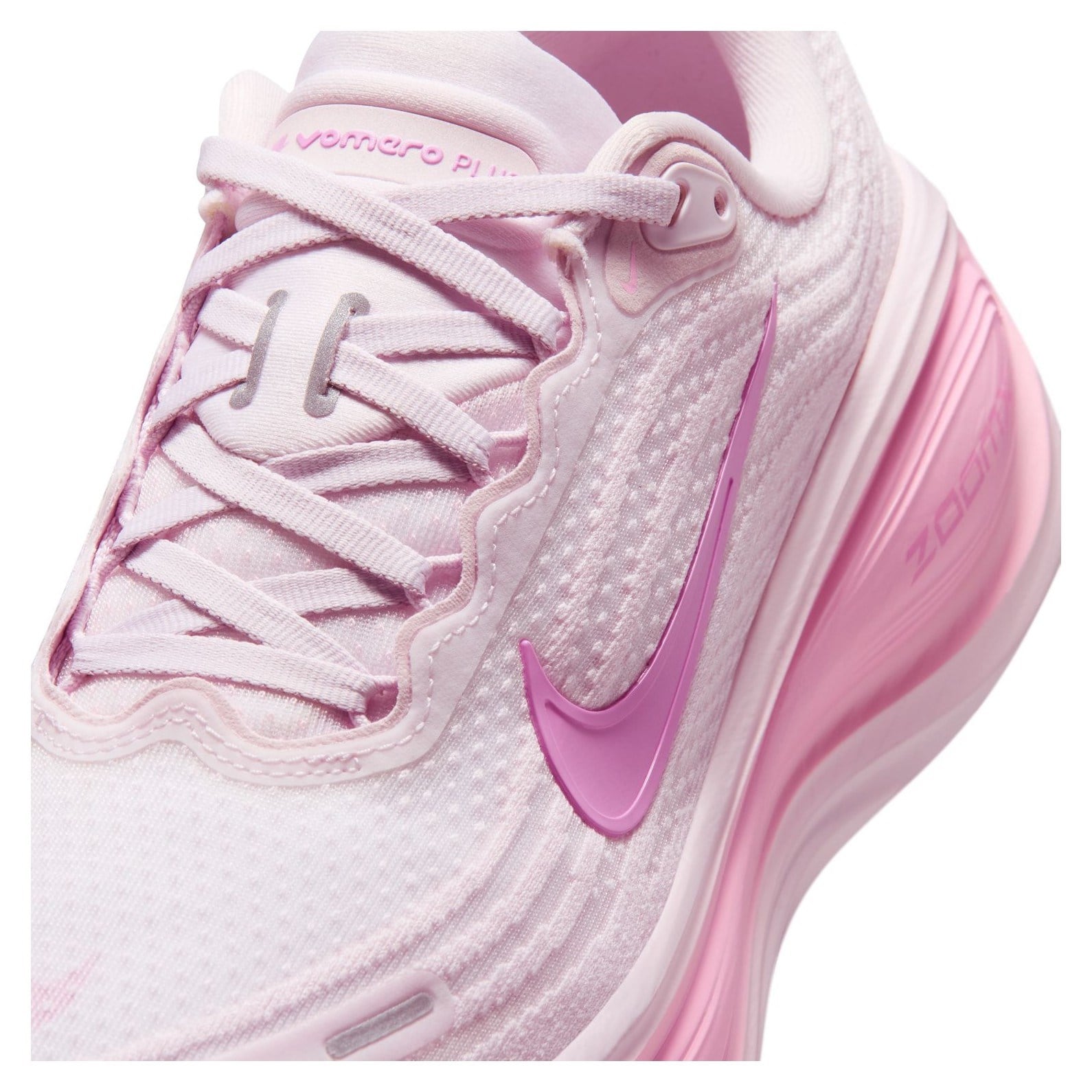 Nike Vomero Plus - Womens Running Shoes - Bleached Lilac/Light Magenta-Pink Rise - image 8
