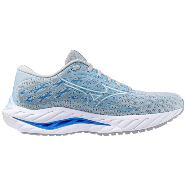 Mizuno Wave Inspire 20 - Womens Running Shoes - Cerulean/White/Harbor Mist