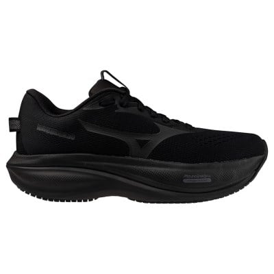 Mizuno Wave Rider 30 - Womens Running Shoes - Black/Black