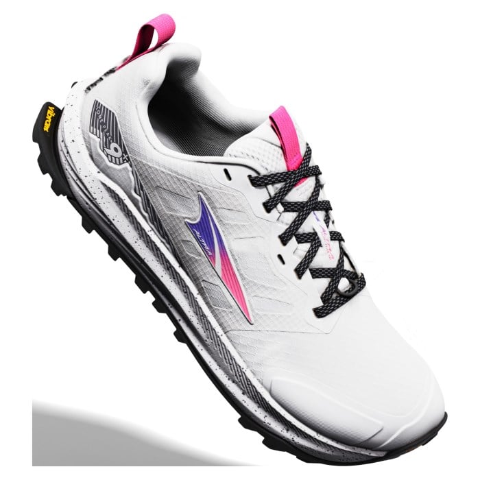Altra Lone Peak 9+ - Womens Trail Running Shoes - Vaporous Gray/Knockout Pink/Black - image 6
