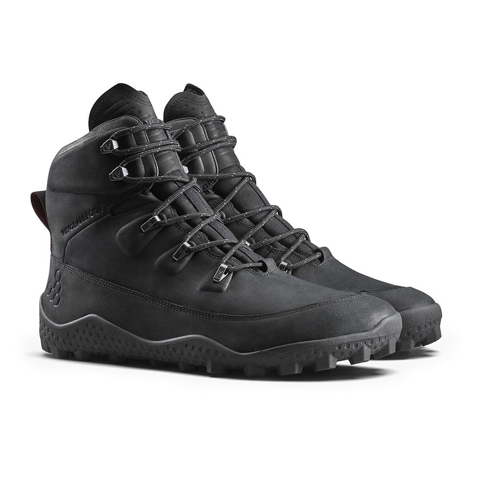 Vivobarefoot Tracker Winter III SG - Womens Hiking Shoes - Obsidian - image 5