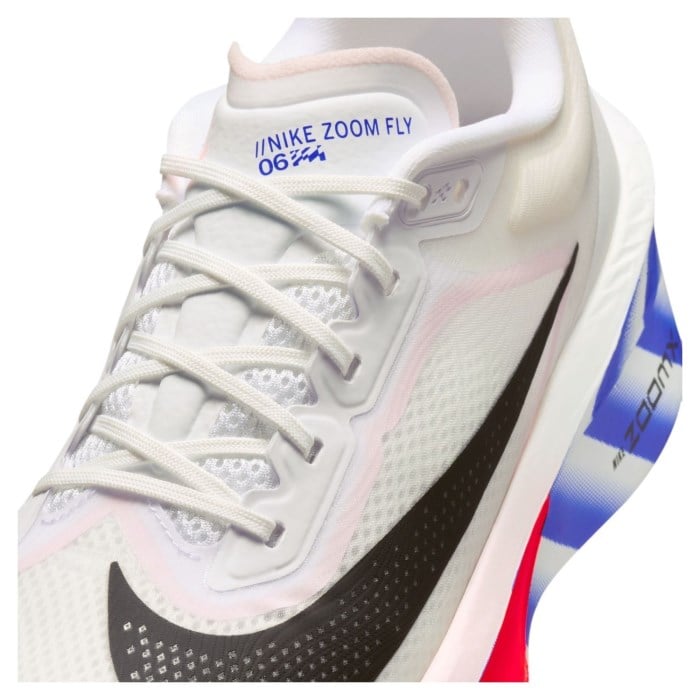 Nike Zoom Fly 6 CM - Unisex Running Shoes - White/Black/Silt Red/Racer Blue - image 7