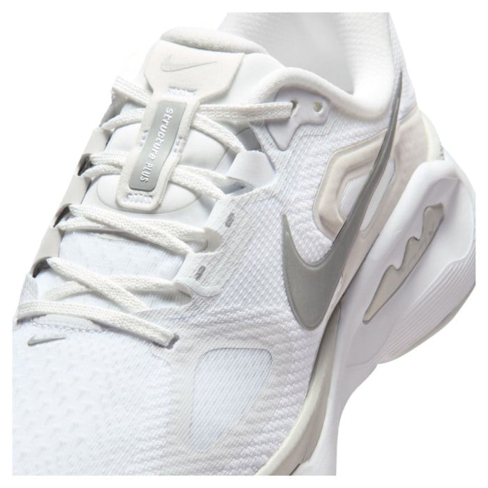 Nike Structure Plus - Womens Running Shoes - White/Metallic Silver/Photon Dust