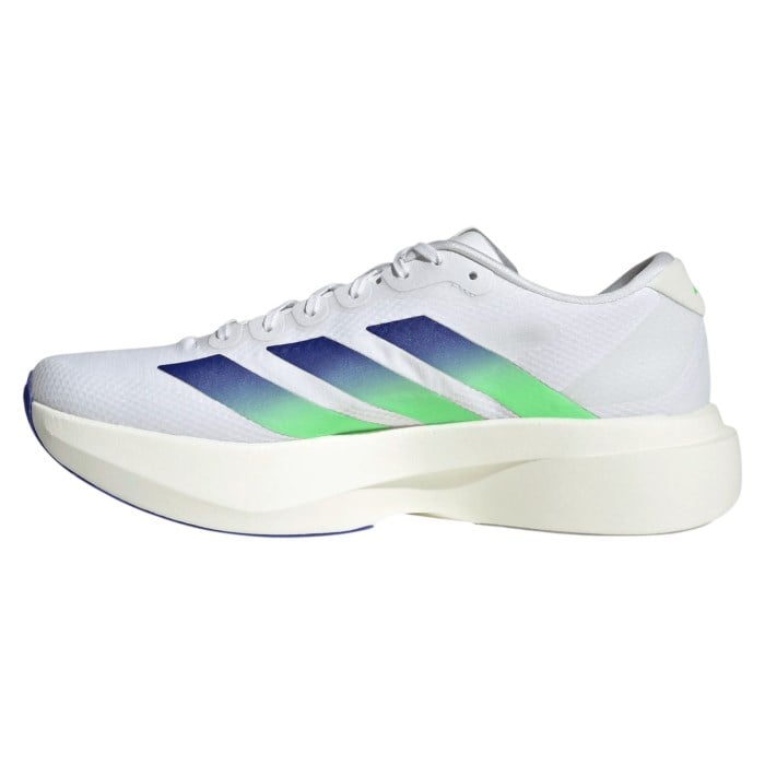 adidas Adizero Evo SL Woven - Mens Running Shoes - White/Beam Green/Chalk White - image 3