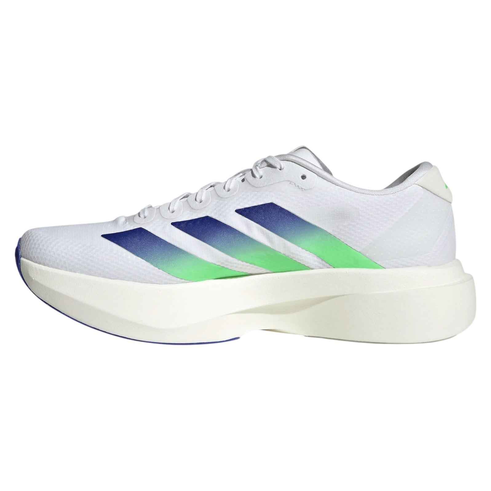 adidas Adizero Evo SL Woven - Mens Running Shoes - White/Beam Green/Chalk White - image 3