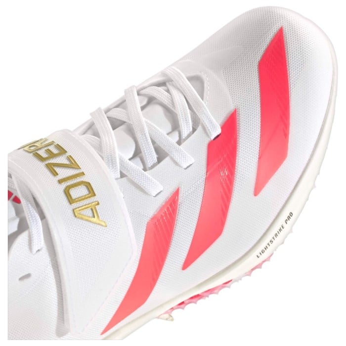 adidas Adizero HJ - Unisex High Jump Spikes - Cloud White/Core Black/Gold Metallic - image 8