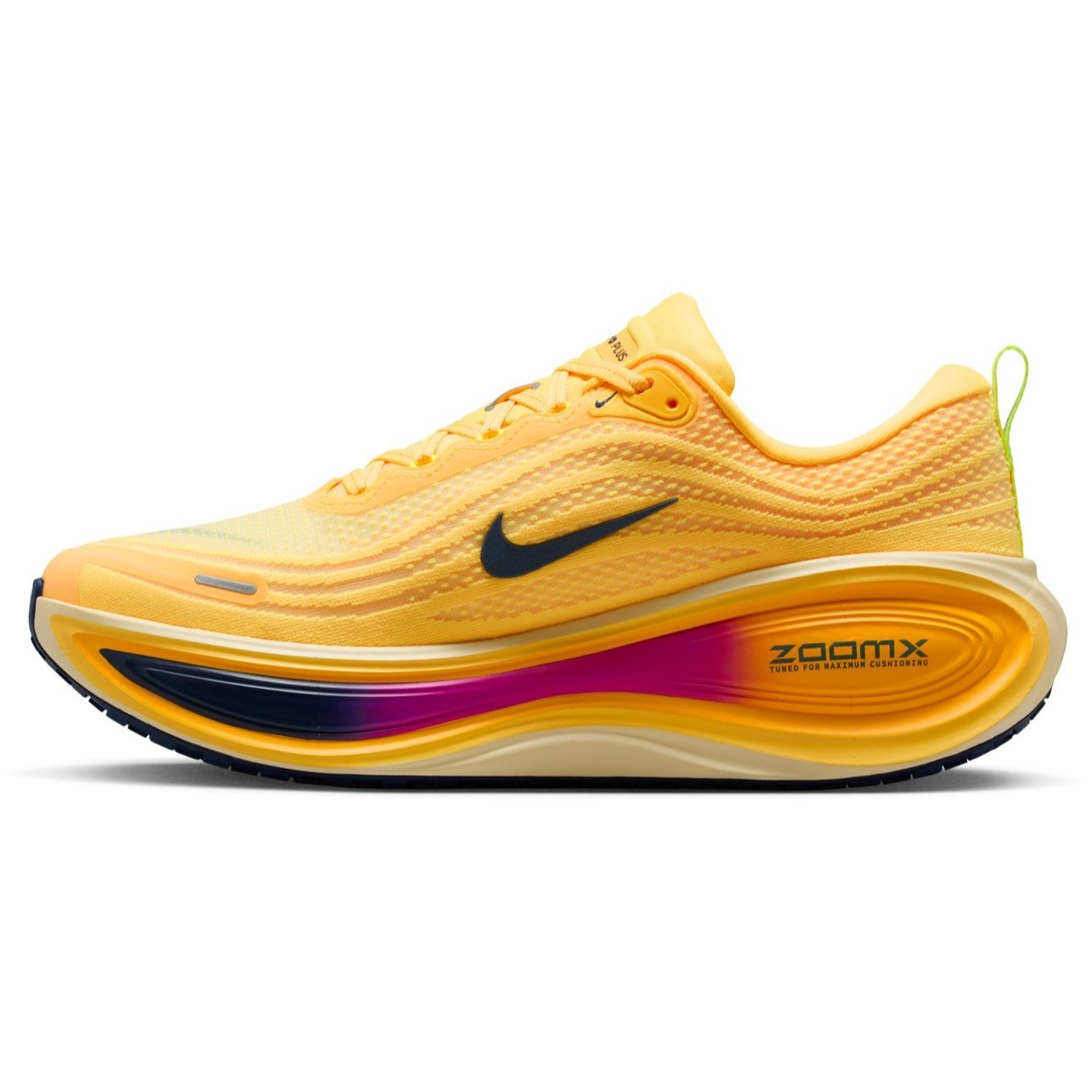 Nike Vomero Plus - Mens Running Shoes - Citron Pulse/Blue Void/Alabaster