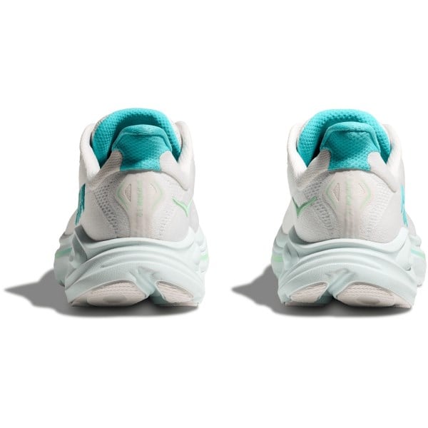 Hoka Clifton 10 - Womens Running Shoes - White/Cielo Blue