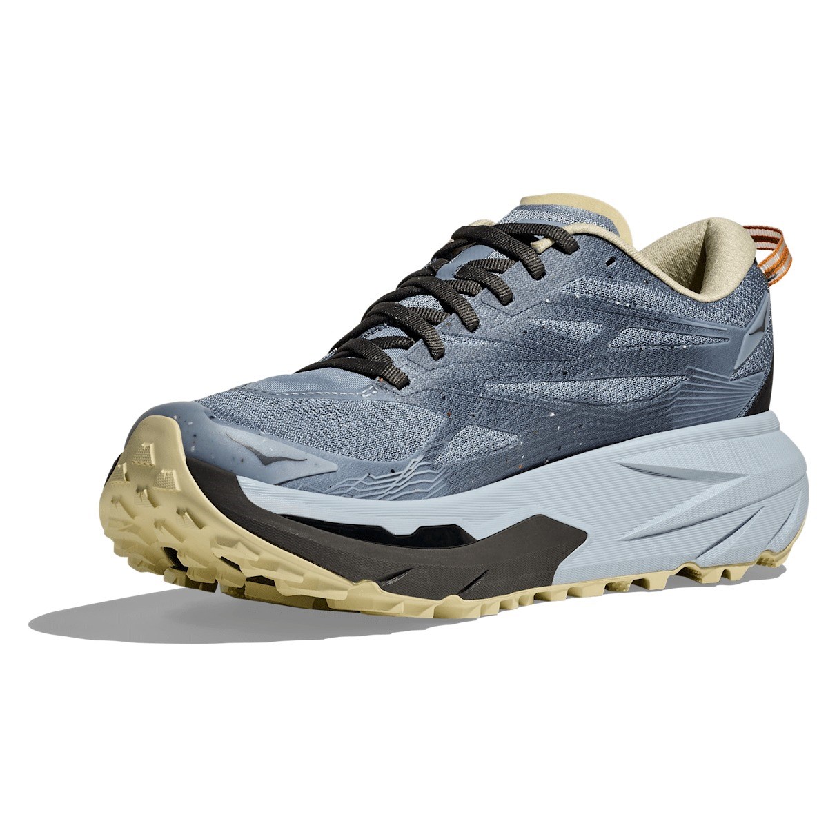 Hoka Mafate 5 - Mens Trail Running Shoes - Mineral Blue/Washed Blue