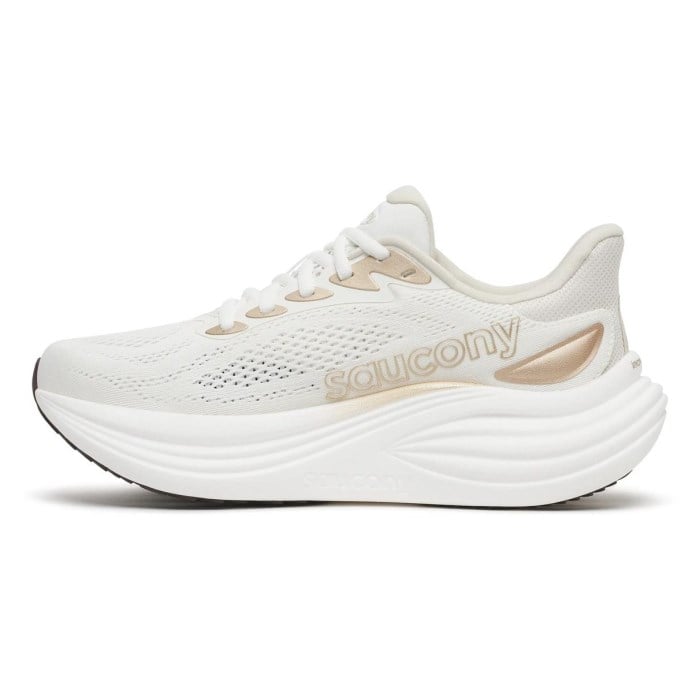Saucony Triumph 24 - Womens Running Shoes - Ivory/Eggshell - image 3
