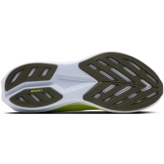 Brooks Hyperion 3 - Mens Running Shoes - Sunny Lime/Olive/White