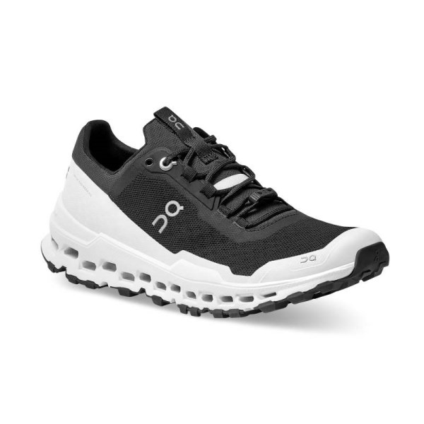 On Cloudultra - Womens Trail Running Shoes - Black/White
