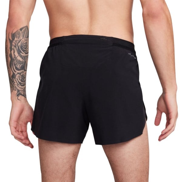 Nike AeroSwift ADV 4 Inch Brief-Lined Mens Running Shorts - Black/Summit White