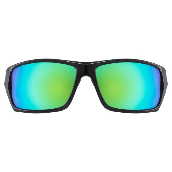 UVEX Sportstyle 222 Pola Floating Sunglasses - Black/Green