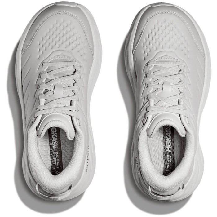 Hoka Bondi SR - Mens Walking Shoes - Harbor Mist/Lunar Rock