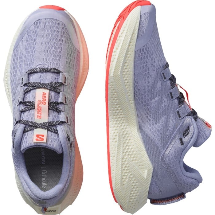 Salomon Aero Glide 3 - Womens Running Shoes - Cosmic Sky/anilla Ice/Nine Iron