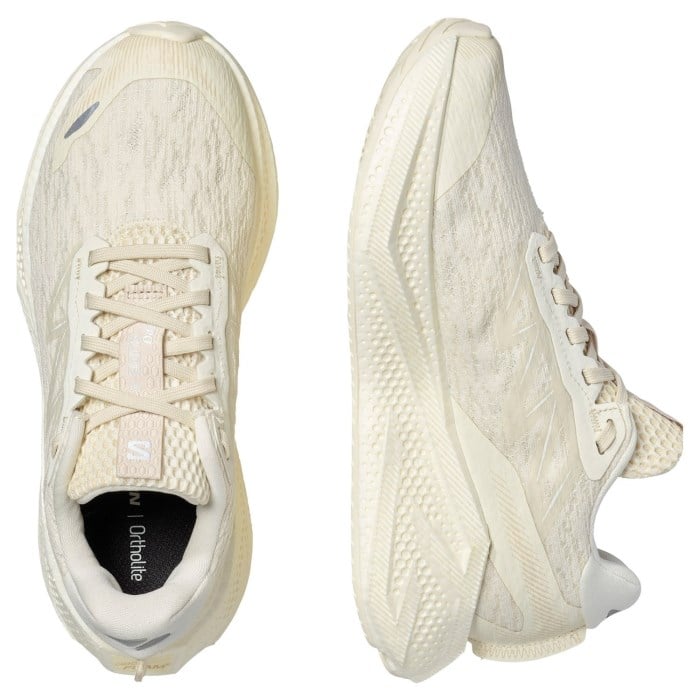 Salomon Aero Glide 4 - Womens Running Shoes - Vanilla Ice/Vanilla Ice/White