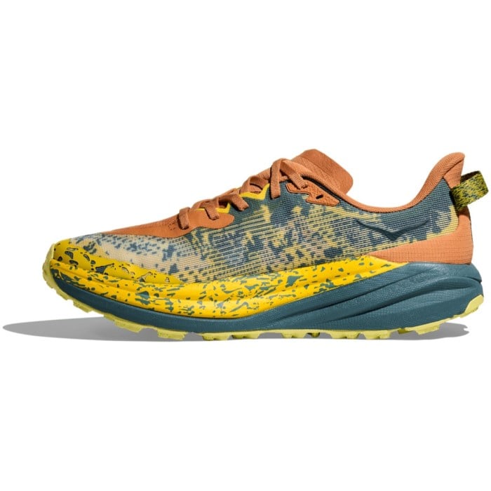 Hoka Speedgoat 6 - Mens Trail Running Shoes - Terra Cotta/Mountain Fog