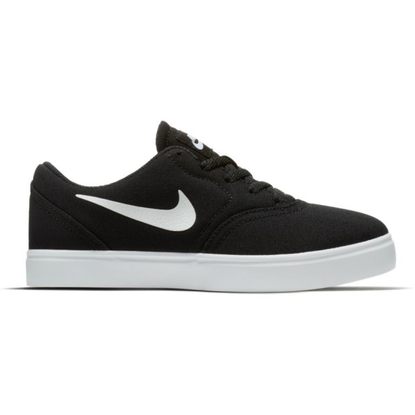Nike SB Canvas Check PS - Kids Sneakers - Black/White