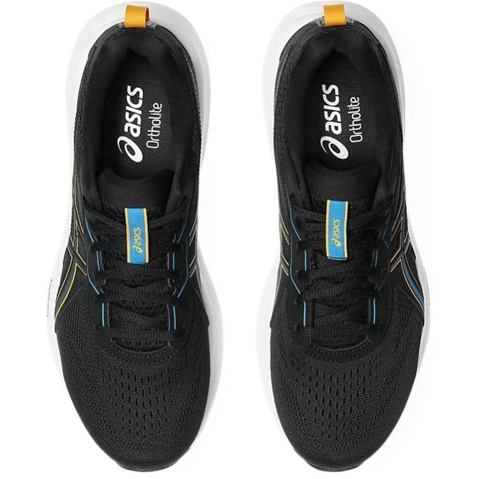 Asics Contend 9 - Mens Running Shoes - Black/Yamabuki