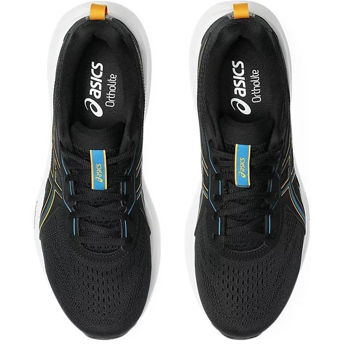 Asics Contend 9 - Mens Running Shoes - Black/Yamabuki