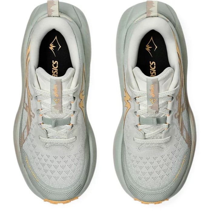 Asics Trabuco Max 4 - Womens Trail Running Shoes - Cream/Dusty Steppe