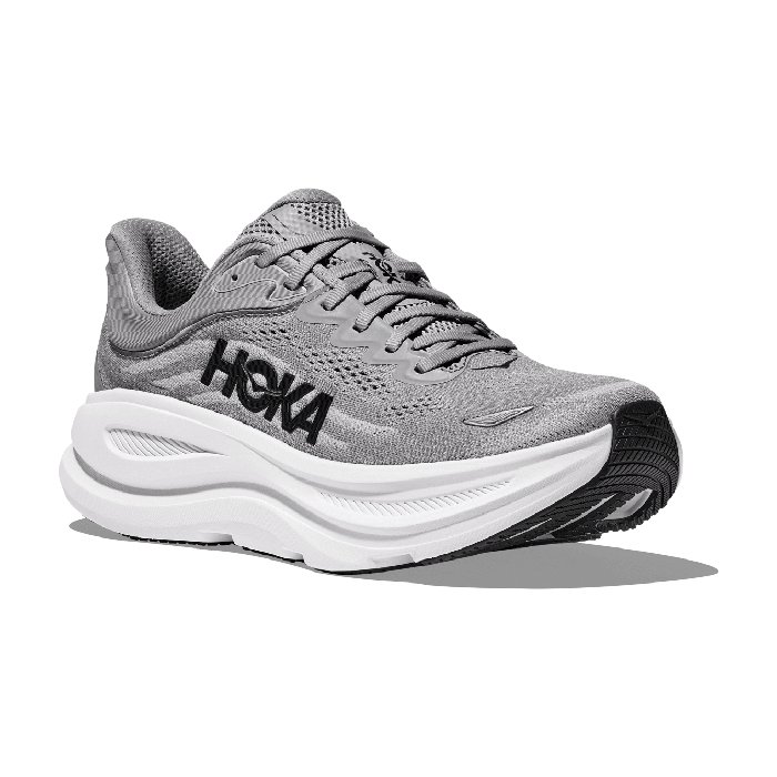Hoka Bondi 9 - Mens Running Shoes - Galactic Grey/Stellar
