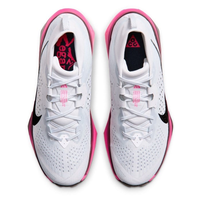 Nike ACG Zegama - Mens Trail Running Shoes - Pure Platinum/Black/Hyper Pink - image 4