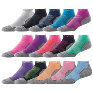 Lightfeet Evolution Mini Crew - Unisex Running Socks
