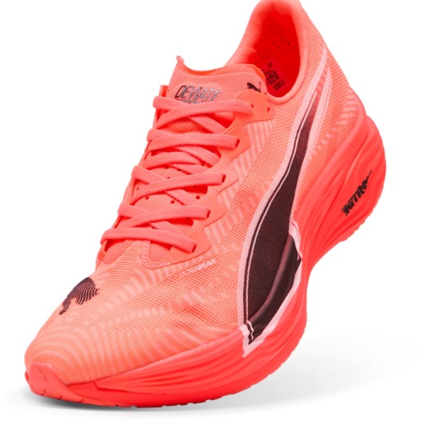 Puma Deviate Nitro Elite 3 - Mens Running Shoes - Glowing Red/Puma Black