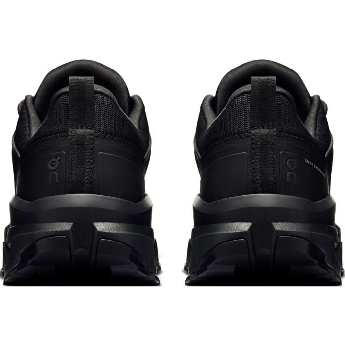 On Cloudrock Low Waterproof - Mens Hiking Shoes - Black/Black
