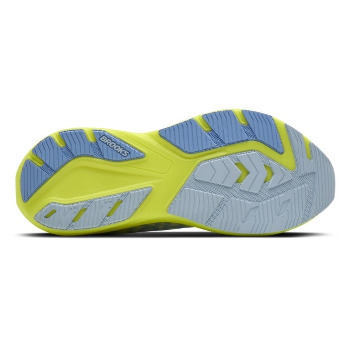 Brooks Ghost Amp - Womens Running Shoes - White/Blue/Nightlife - image 6